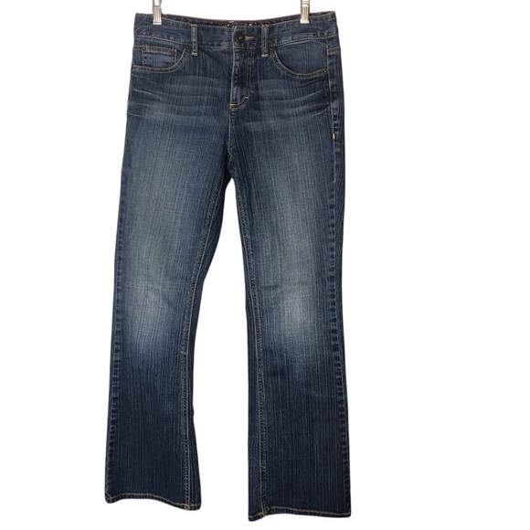 Tommy Hilfiger Hope Boot Classic Blue Women Jeans Sz 6 Casual Retro Streetwear - Picture 4 of 8